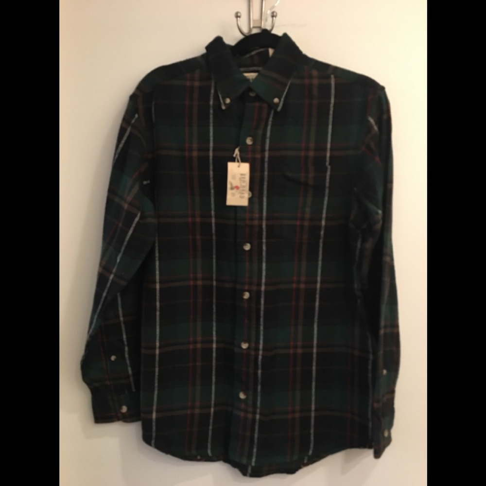 Red Head Brand co long sleeve men’s Flannel shirt